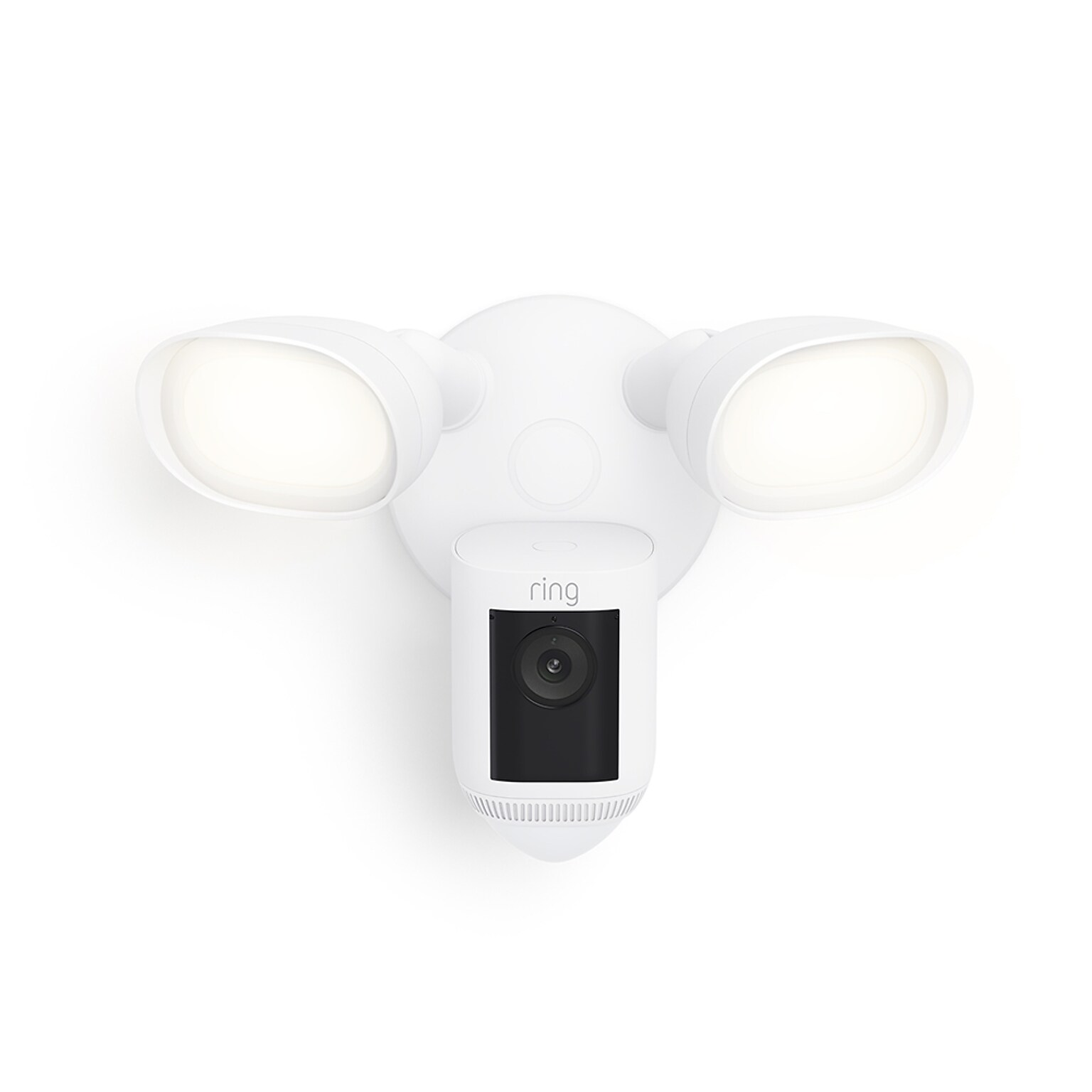 Ring Floodlight Cam Pro Outdoor Wireless Security Camera, White (B0CG6VFFVL)