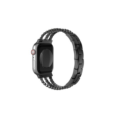 LAX Metallic Chains Band for Apple Watch, Gray