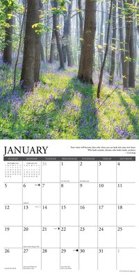 2025 Willow Creek Inspirations 12" x 12" Monthly Wall Calendar (43493)
