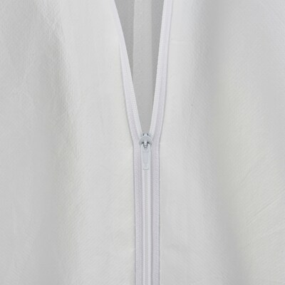 Global Industrial Disposable Microporous Coverall, Elastic Wrists/Ankles, WHT, XL, 25/Case (708189XL)