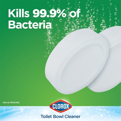 Clorox™ Ultra Clean Toilet Tablets Bleach – 2 Count, 3.5 Ounces Each (Package May Vary)