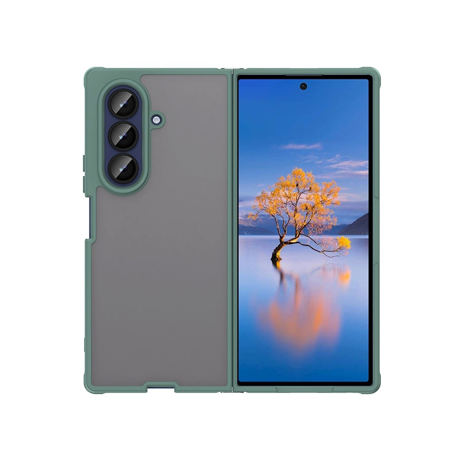 SaharaCase Venture Series Slim Case for Galaxy Z Fold7, Cactus Green (CP00877)