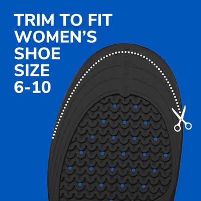 Dr. Scholl's Comfort and Energy Work Massaging Gel Insoles, Women Sizes 6-11, 2/Pair (DSC59064)
