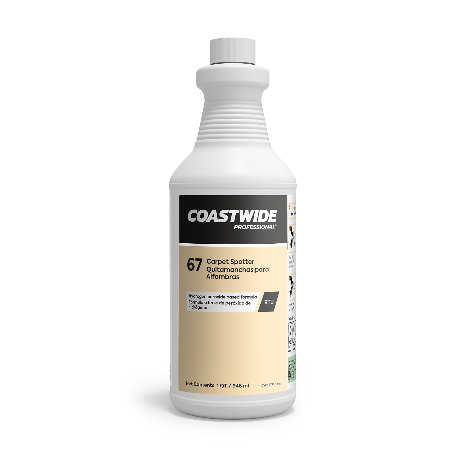 Coastwide Professional™ Carpet Spotter 67, 0.95L, 6/Carton (CW670032-A)