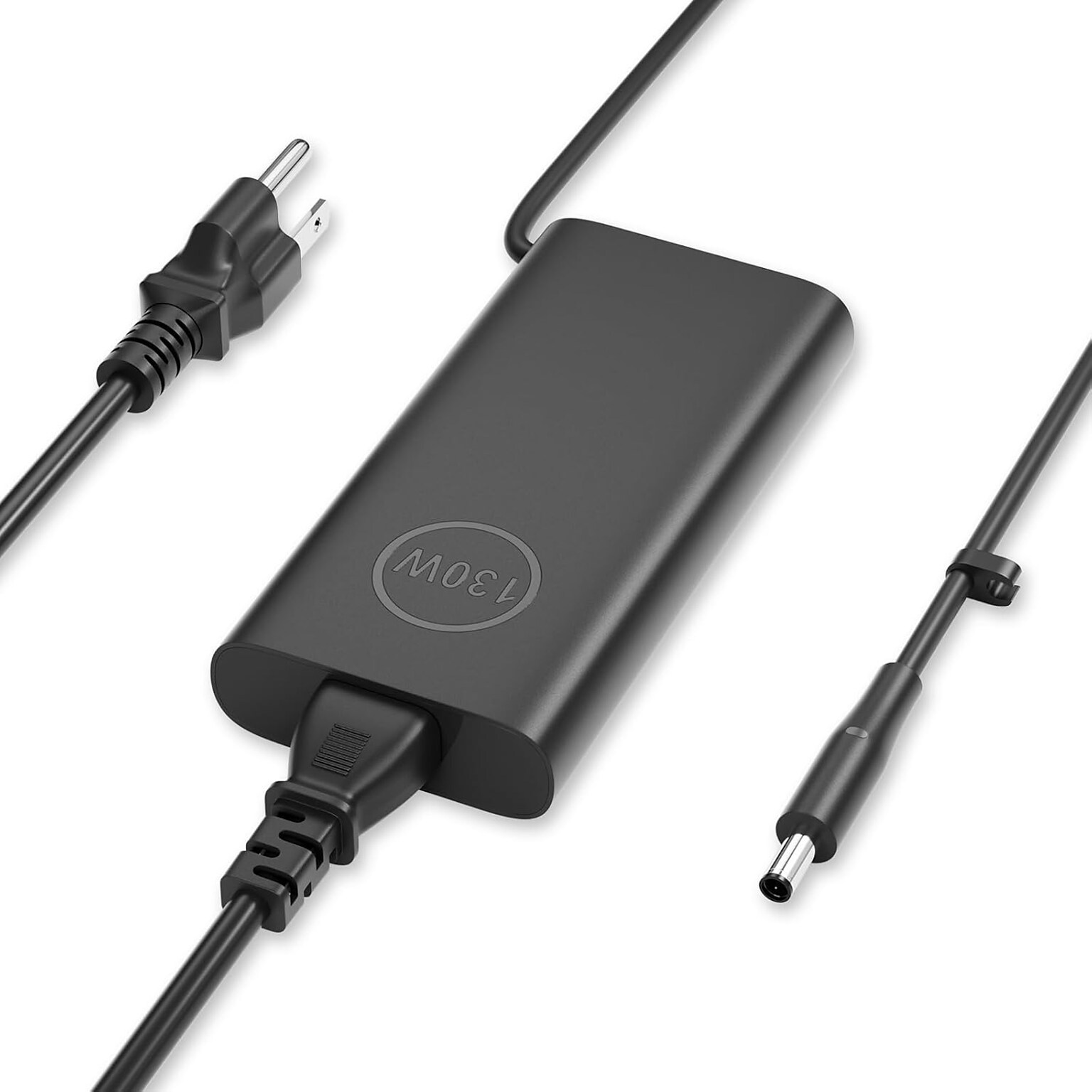 Dell 130W Power Adapter For Dell Laptops, Black (09TXK7)