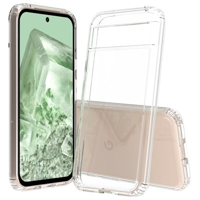 SaharaCase Inspire Series Phone Case for Google Pixel 8a, Shock Absorbing, Clear (CP00569)