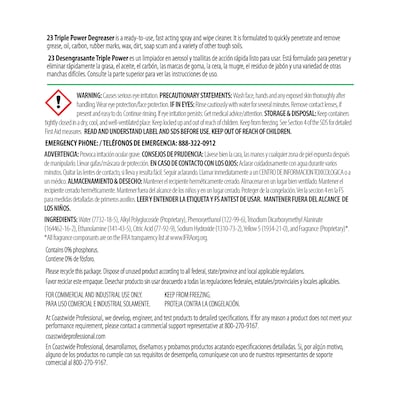 Coastwide Professional Degreaser Triple Power RTU, 0.95L, 6/Carton (CW393032-A)