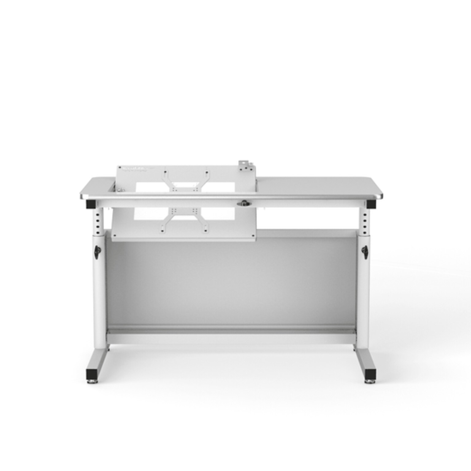 VersaDesk Revolution 48W Manual Adjustable Standing Computer Table, White (RST4824-WW)