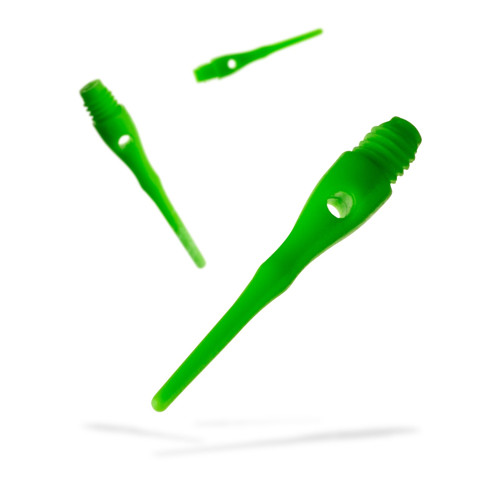 Viper Tufflex Tips III 2BA Green Soft Dart Tips, 1000 Ct (37-1650-10)