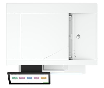 HP LaserJet Enterprise Flow MFP 6600zfw Wireless Monochrome All-in-One Laser Printer, Best for Office (675T1A#BGJ)