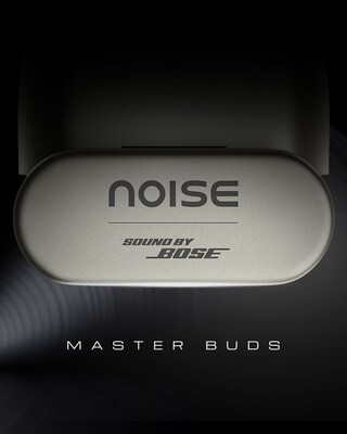 Noise Master Buds Wireless Active Noise Canceling Earbuds, Bluetooth, Black (NBX-105BL)