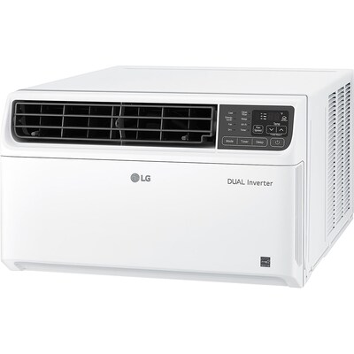 LG 12,000 BTU Dual Inverter Smart Window Air Conditioner, White (LW1222IVSM)