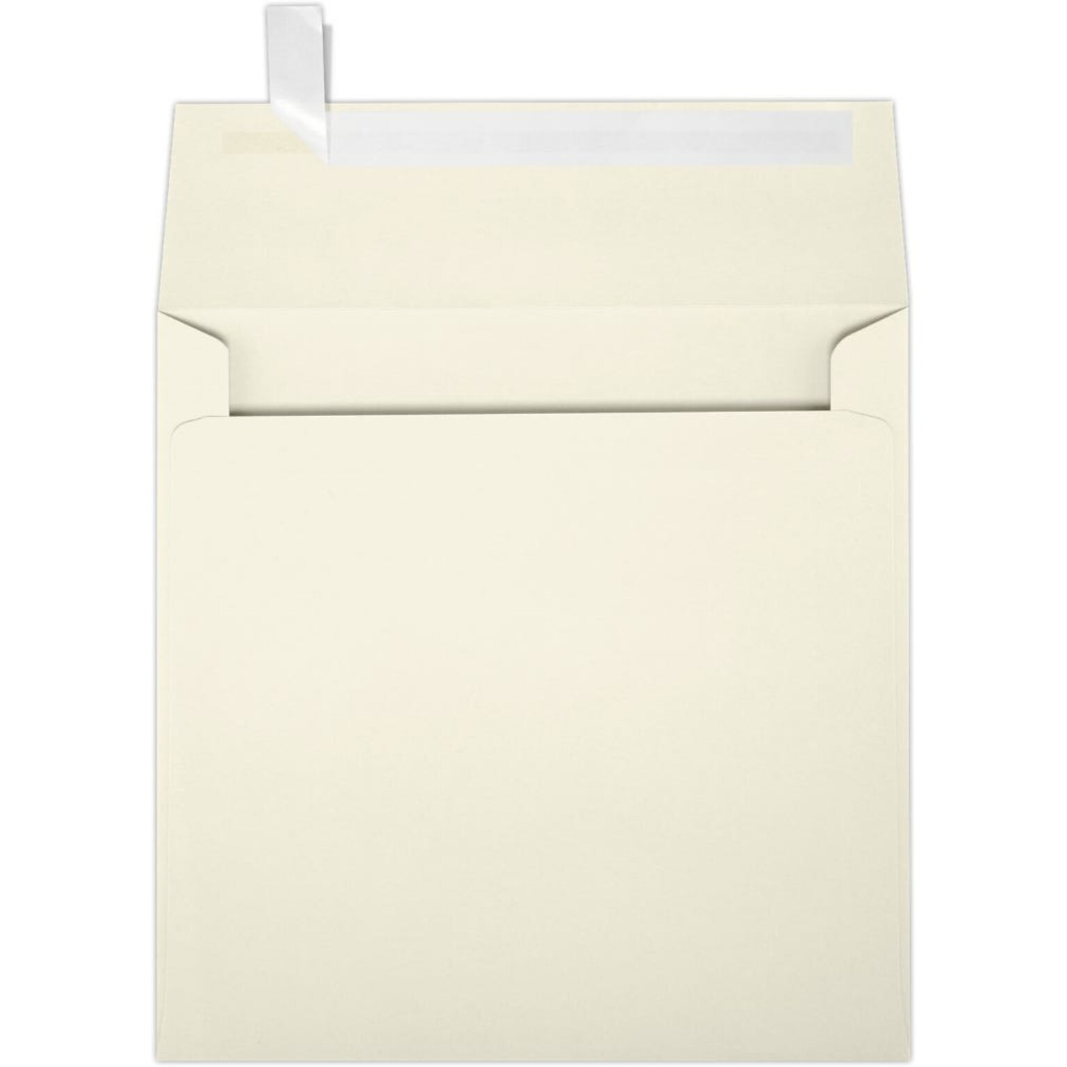 JAM Paper Self Seal Invitation Envelope 8 1/2 x 8 1/2, Natural, 50/Pack (8575-03-50)