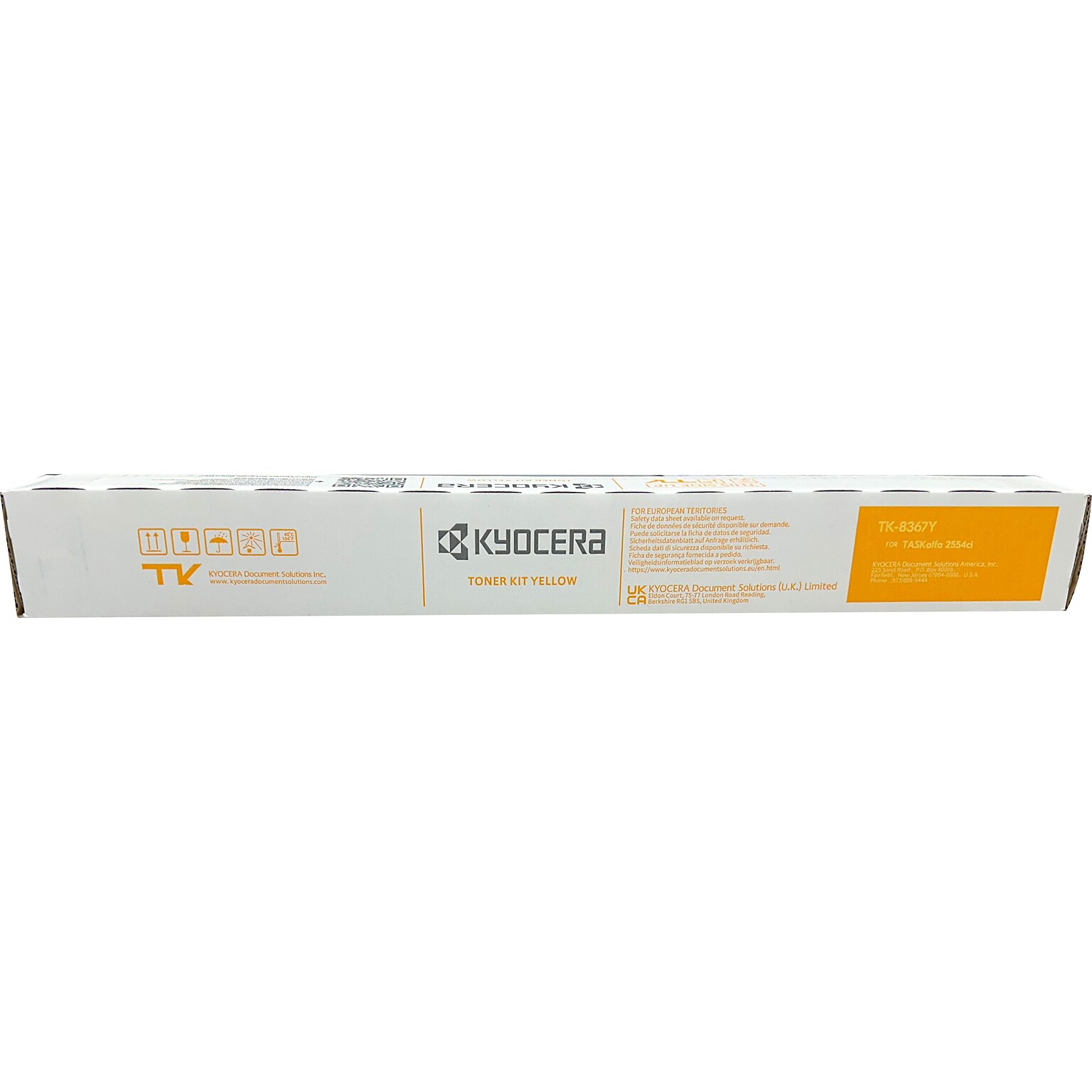 Kyocera TK-8367Y Yellow Standard Yield Toner Cartridge (1T02YPAUS0)