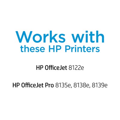 HP 923 Cyan Standard Yield Ink Cartridge, Prints Up to 400 Pages (4K0T0LN)