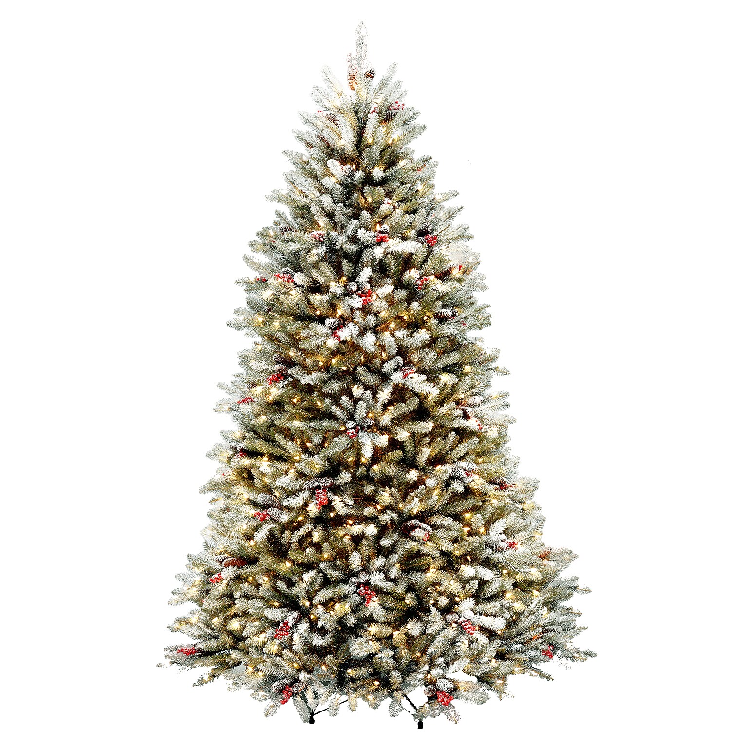 National Tree Company Snowy Dunhill® Fir Artificial Christmas Trees DUF-300-75