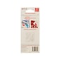 Velcro Dots 5/8" Dia. Sticky Back Hook & Loop Fastener, Clear 75/Pack (91302)