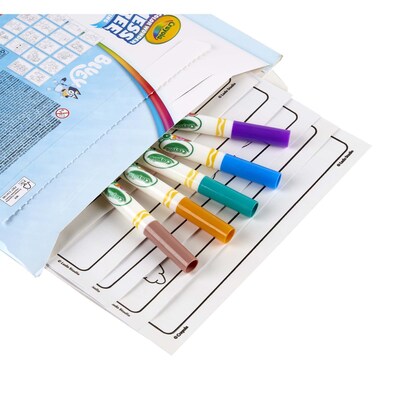 Crayola Color Wonder: Bluey Coloring Book, 18 Pages, 2 Sets/Bundle (BIN752805-2)