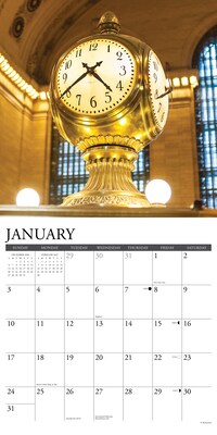 2027 Willow Creek Take the Train 12" x 12" Monthly Wall Calendar, Assorted Colors (65419)