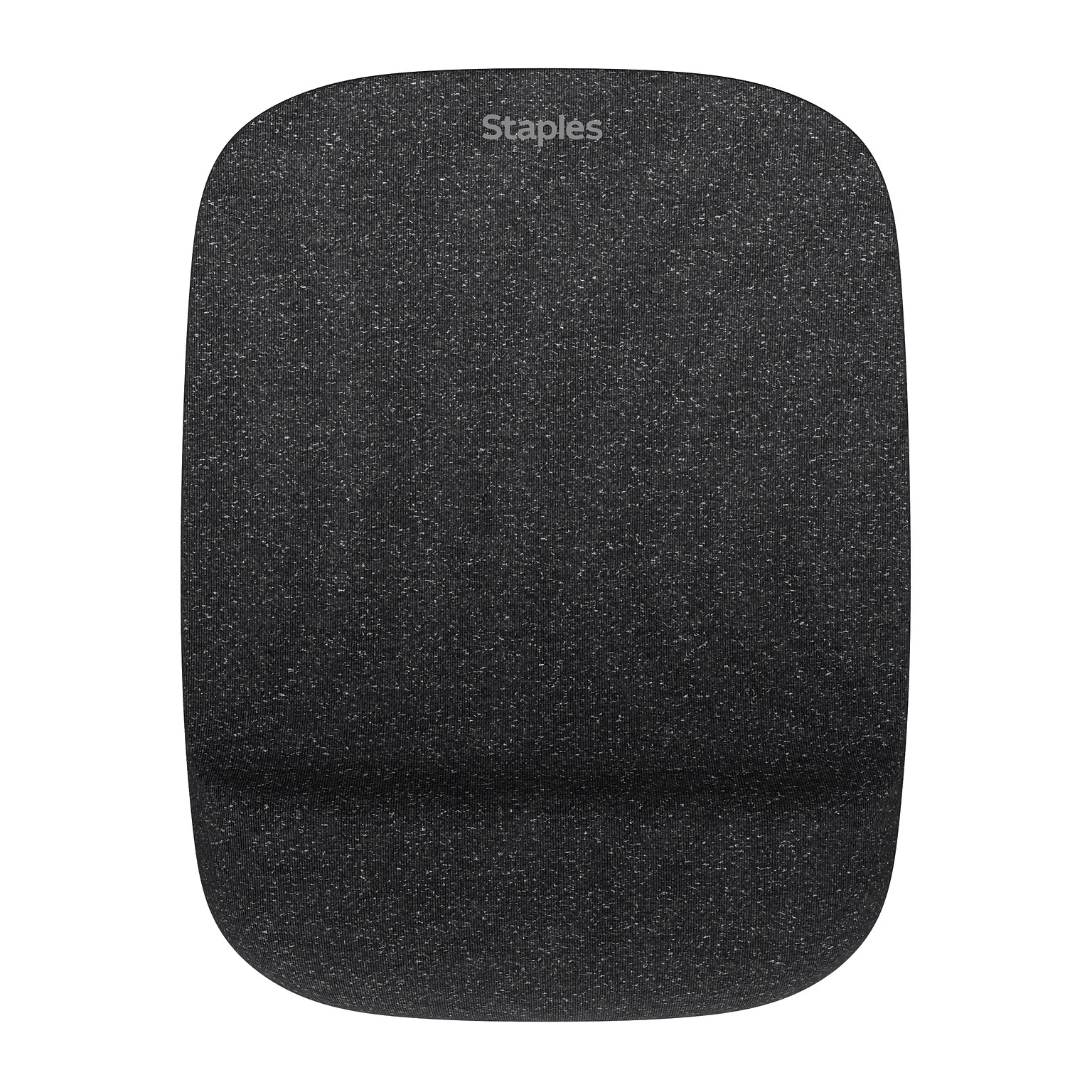 Quill Brand® Mouse Pad with Gel Wrist Rest, Black (53326)