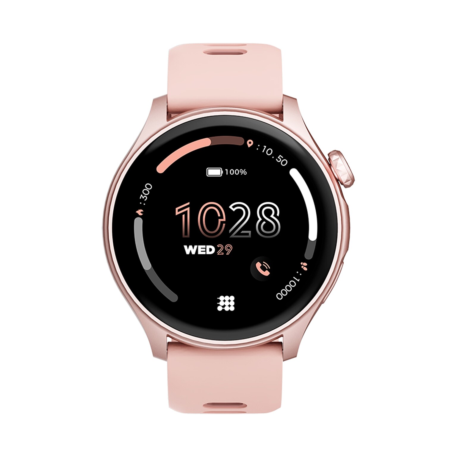 Cubitt AURA Smartwatch, 36.32mm, Aluminum Case, Rose Gold Sport Band (CT-AURA5)