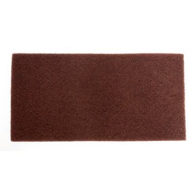 Square Scrub Doodle SQP Stripper Floor Pad, Brown, 60/Pack (SS P0511SQP)