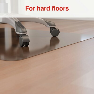 Quill Brand® Hard Floor Chair Mat, 36" x 48'', Clear (STP-15987)