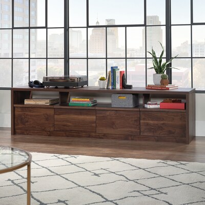 Sauder Harvey Park Credenza TV Stand, Screens up to 86", Grand Walnut (433787)