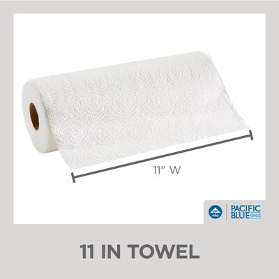Pacific Blue Select Paper Towels, 2-ply, 85 Sheets/Roll, 30 Rolls/Pack (27385)