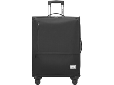 Solo New York Re:treat Polyester Check-In Spinner Luggage, Black (UBN931-4)