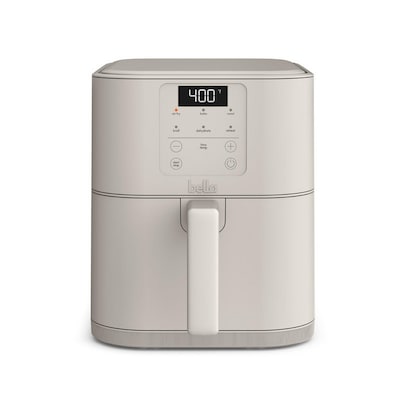 BELLA - 6 QT Slim Air Fryer , Oatmilk