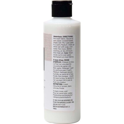 FolkArt Textile Medium, 8oz., 2/Pack (FLK796-2)