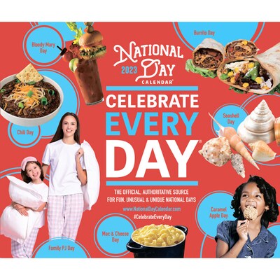 2023 Cal Ink National Day 6 x 5 Day-to-Day Calendar, (9781645912972)