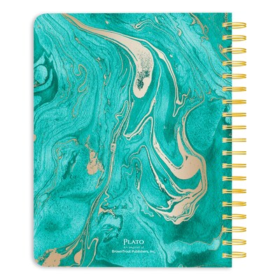 2026-2027 BrownTrout Crackled Blush Wire-O 6.5 x 7.75 Academic Year Weekly Student Planner, Paperboard Cover (9798330708178)