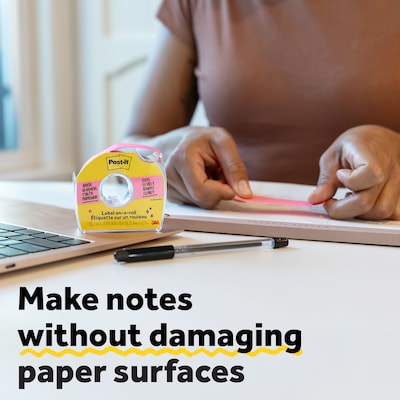 Post-it Labeling and Cover-Up Correction Tape, White (658)