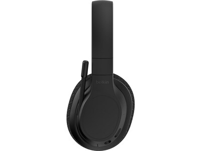 Belkin SoundForm Adapt Noise Canceling Bluetooth Headset, USB-C/3.5 mm (AUD005BTBLK)