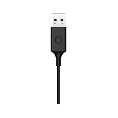Fitbit USB-A Charging Cable for Fitbit Charge 6/5/Luxe, 1.7 ft., Black (GA04944-NA)