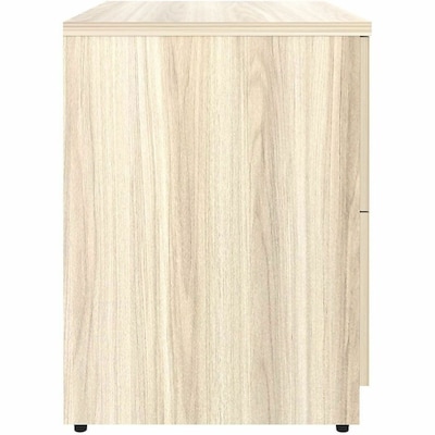 Lorell Essentials 2-Drawer Lateral File, Letter/Legal Size, Modern Elm (LLR66335)