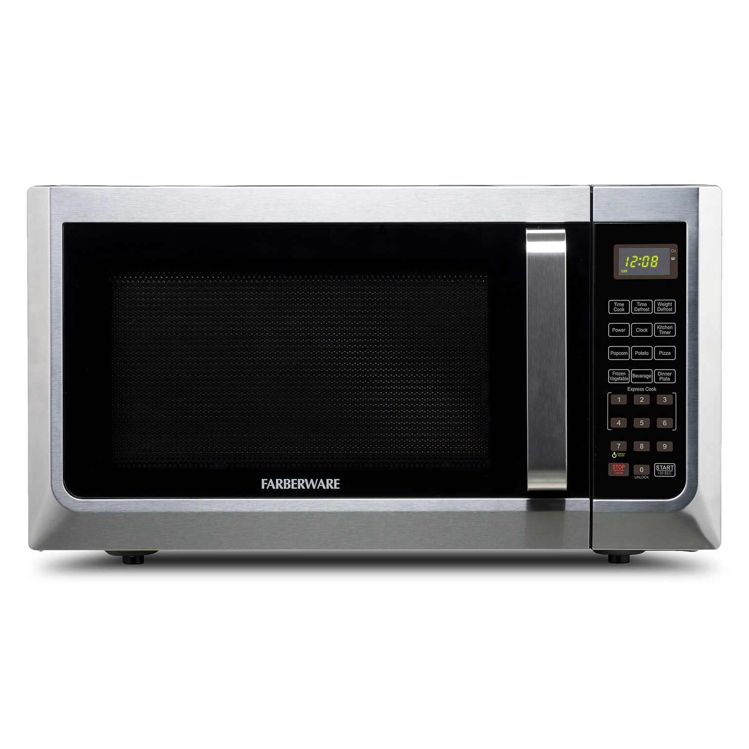 Farberware 1.3 cu. ft. Countertop Microwave, Stainless (FMG13SS)