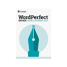 Corel WordPerfect Office Home & Student 2021 for 1 User, Windows, Download (ESDWP2021HSEF)