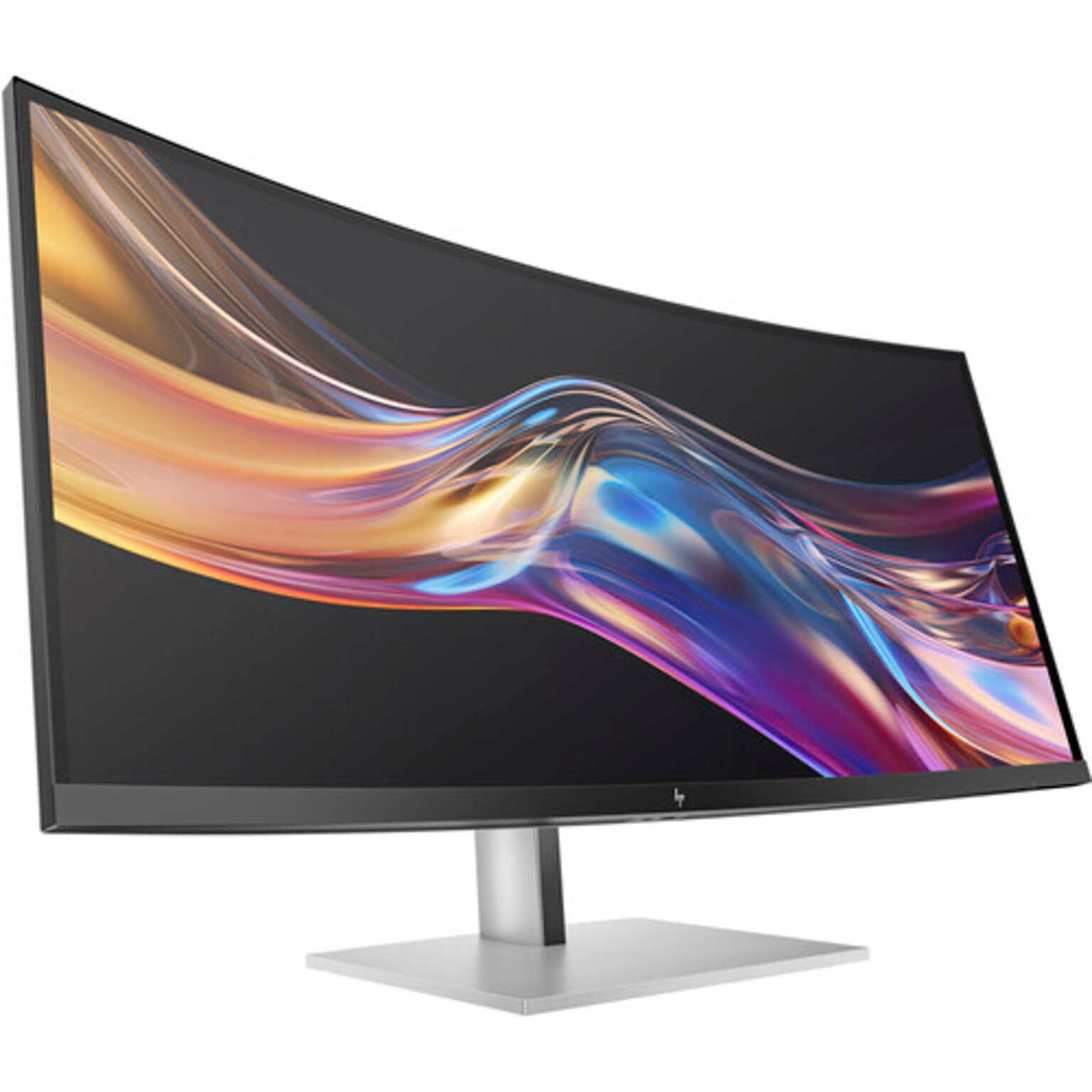 HP Series 7 Pro 37.5 Curved 4K Ultra HD 60 Hz LCD Monitor, Silver (8K167AA#ABA)