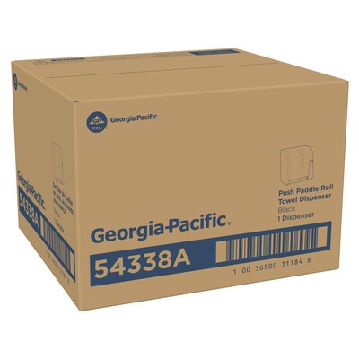 Georgia-Pacific Hardwound Paper Towel Dispenser, Black (54338A )