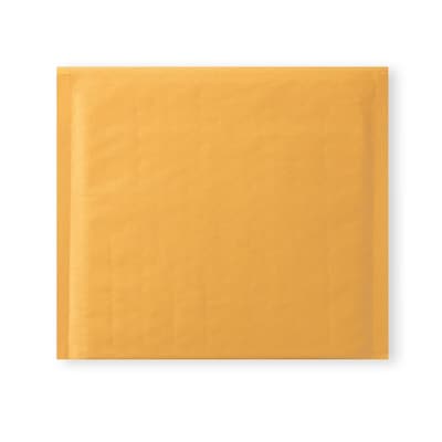 Quill Brand® 8" x 7" Self-Sealing Bubble Mailer, CD/DVD, 12/Pack (51577)