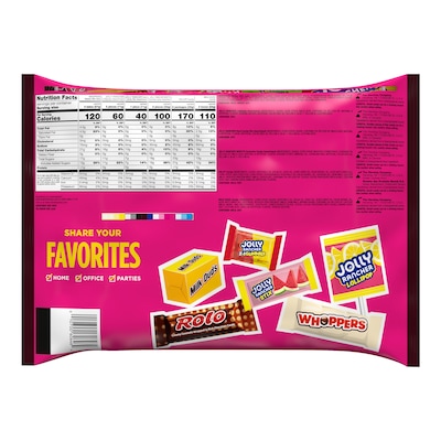 Hersheys Mega Mix Chocolate and Candy Variety Bag, 40 oz. (HEC93958)