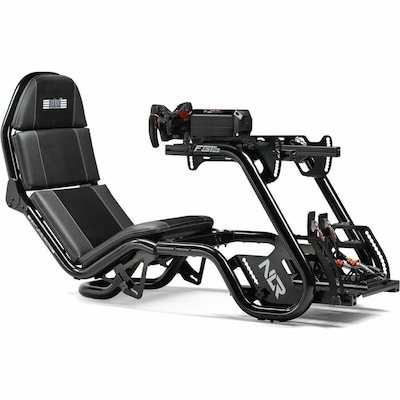 Next Level Racing F GT Pro Racing Simulator Cockpit, Compatible with PC/Xbox/PlayStation, Black (NLR R003)