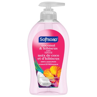 Softsoap Liquid Hand Soap, Coconut & Hibiscus Scent, 11.25 Fl. Oz., 6/Carton (US07157ACT)