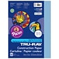 Pacon Tru-Ray 9" x 12" Construction Paper, Sky Blue, 50 Sheets/Pack, 10 Packs (PAC103016-10)