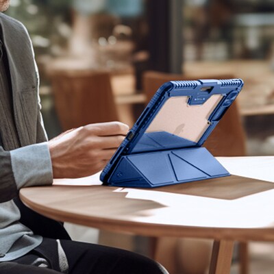 SaharaCase Heavy Duty Folio Case for 11" Apple iPad Pro M4 (2024), Desert Blue (TB00393)