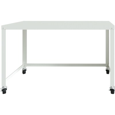 Lorell SOHO 48" W Personal Mobile Desk, White (LLR34418)
