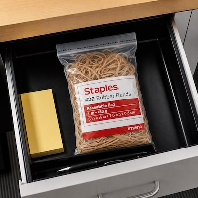 Staples Economy #32 Rubber Bands, 900/Pack (28613-CC)